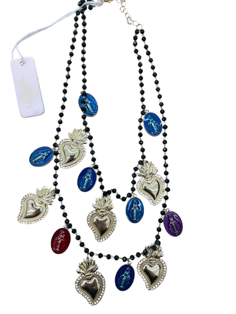 Mya Accessories Collana Con Ciondoli Vari G16100