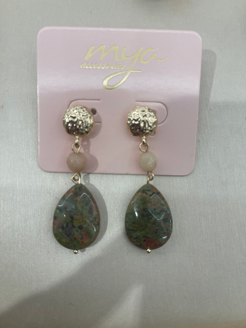 Mya Accessories Orecchini Verdi G13643