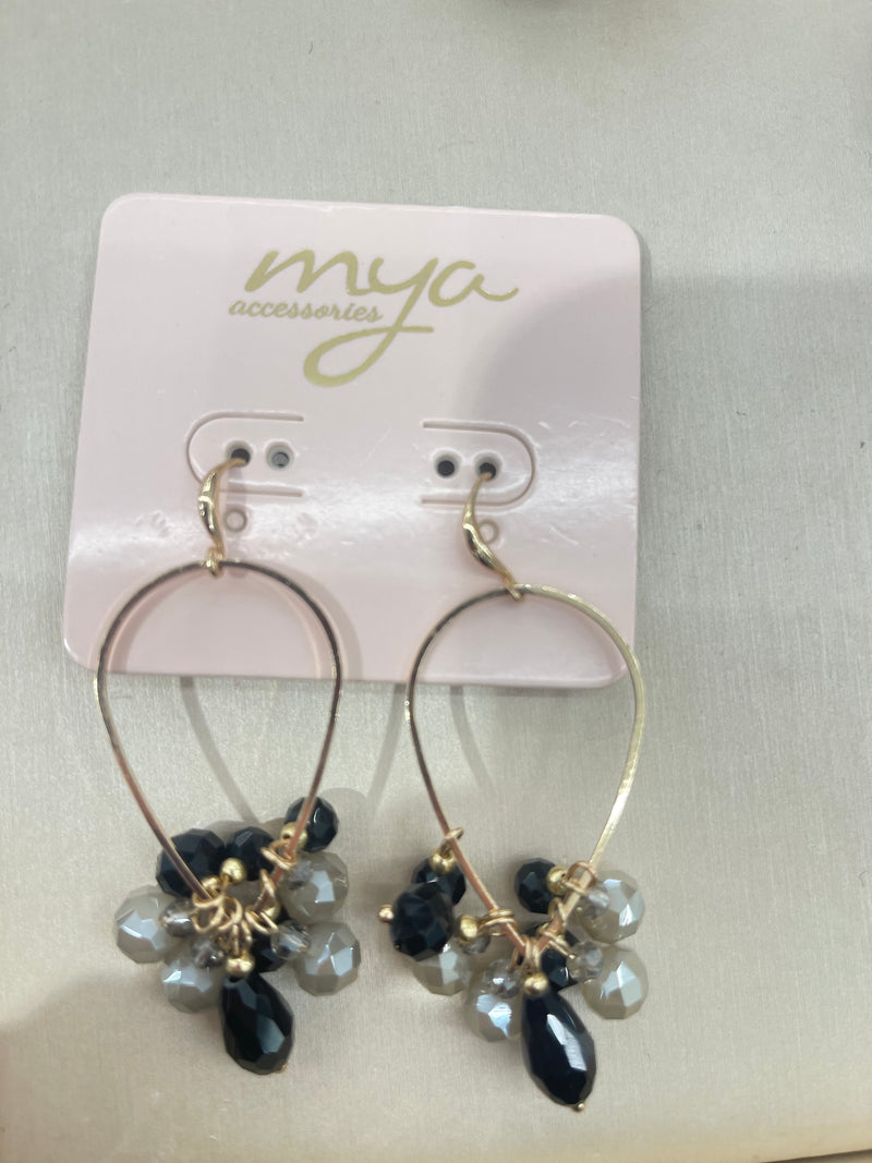 Mya Accessories Orecchini Neri G13283