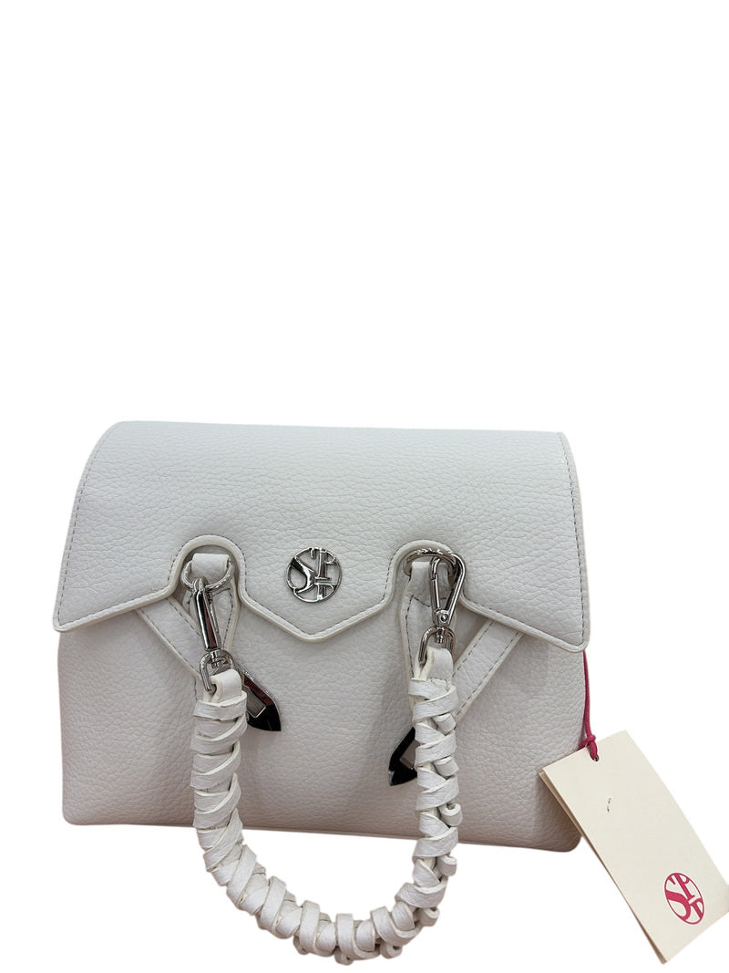 Secret Pon Pon Borsa A Mano Bianca