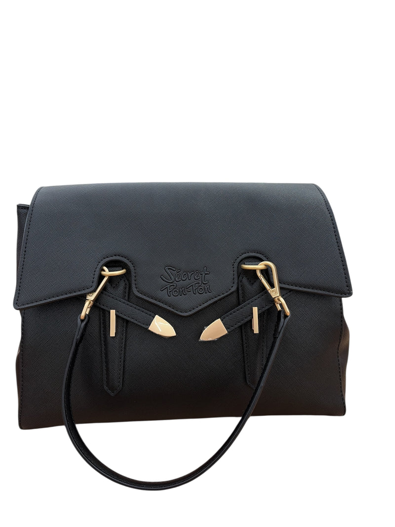 Secret Pon Pon Borsa A Mano Nera
