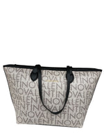 Mario Valentino Borsa A Spalle Logo Beige/Nero  VBSA1F02