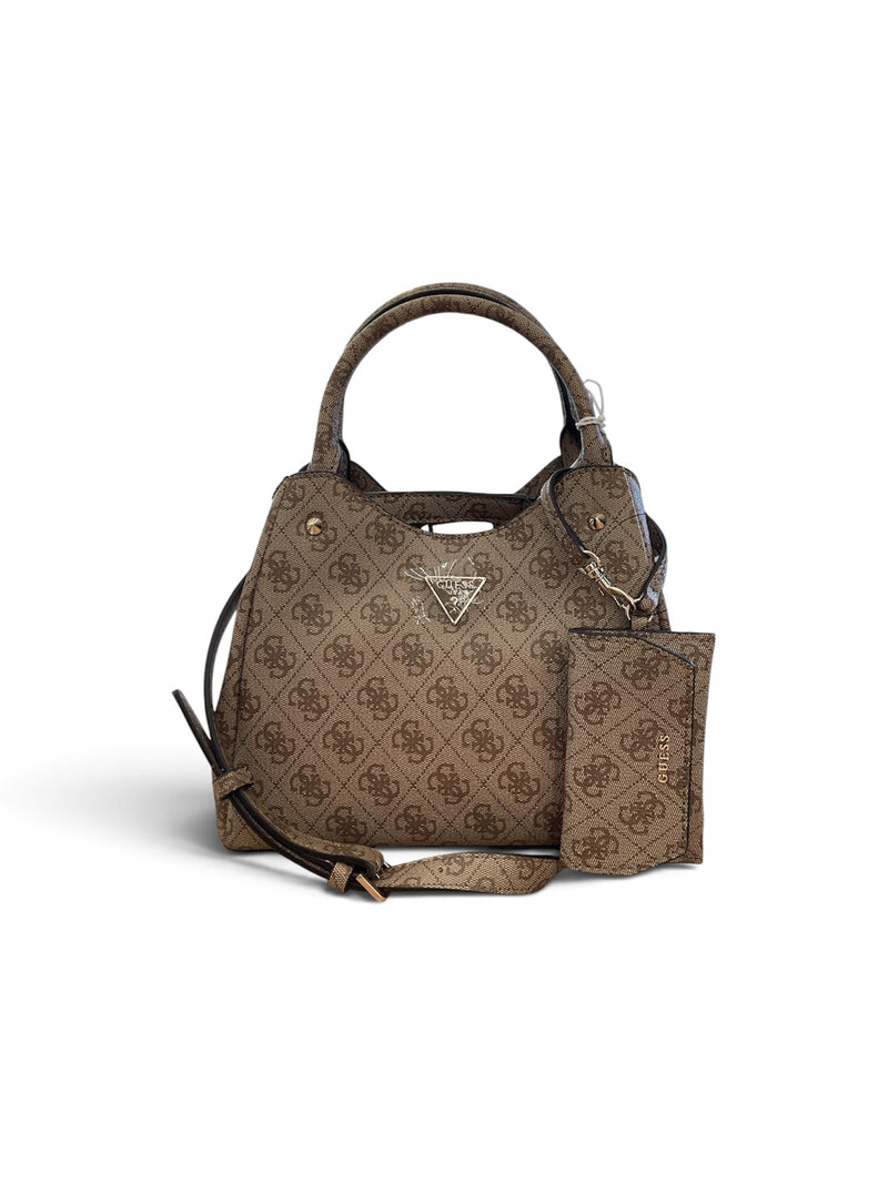 Guess Borsa a Mano + Tracolla Logo Latte SG248422
