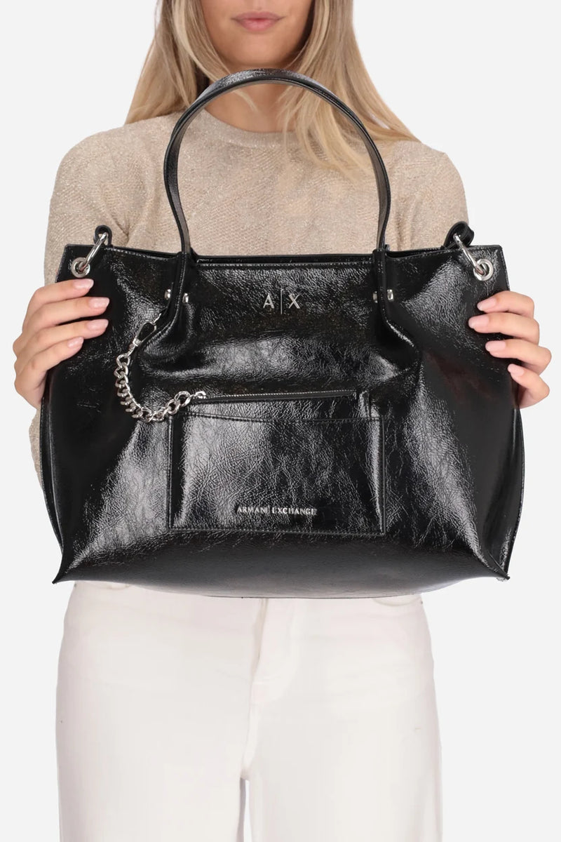 Armani Exchange Borsa a Mano/Tracolla XW001211 AF26451 BLACK
