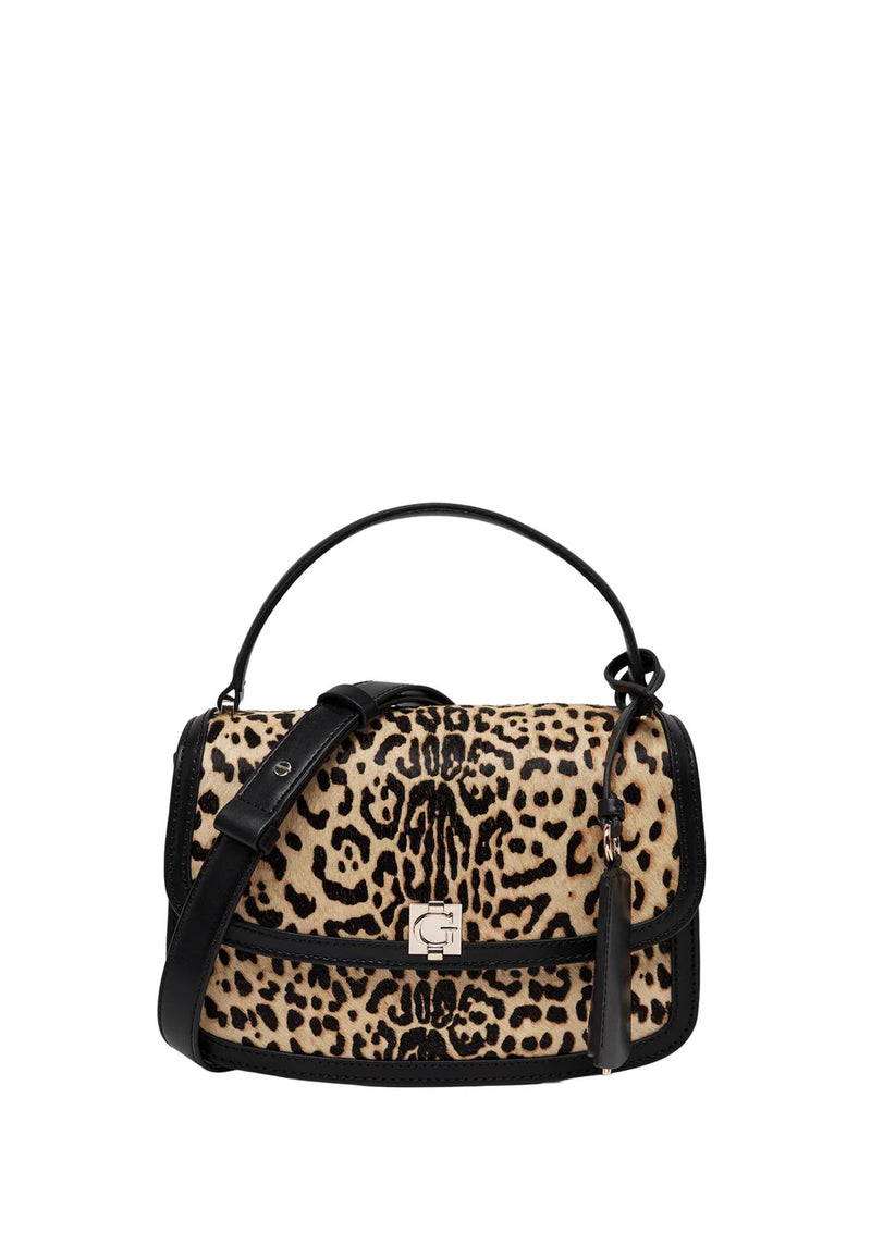 Guess Borsa a Mano/Tracolla Audrey Leopard LG973421