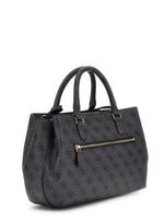 Guess Borsa a Mano Katya Logata Grigio/Nero