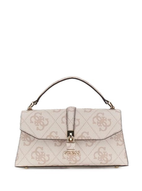 Guess Mini Borsa a Mano Queensland Logata Rosa