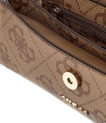 Guess Mini Borsa a Mano Queensland Logata Beige