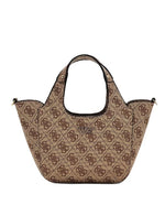 Guess Borsa a mano Calista Mini Logata beige