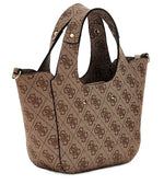 Guess Borsa a mano Calista Mini Logata beige