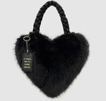 Le Pandorine Borsa a Spalla/Tracolla Fur Heart