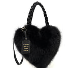 Le Pandorine Borsa a Spalla/Tracolla Fur Heart