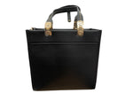 Gattinoni Borsa a Mano/Tracolla Amelia M. Double Handle PU Black