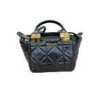 Just Cavalli Borsa a Mano/Tracolla Trapuntata Nera