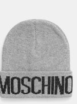 Berretto In Misto Lana Grigio