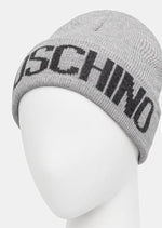 Berretto In Misto Lana Grigio