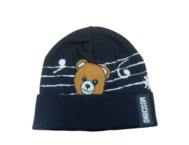 Berretto In Misto Lana Nero