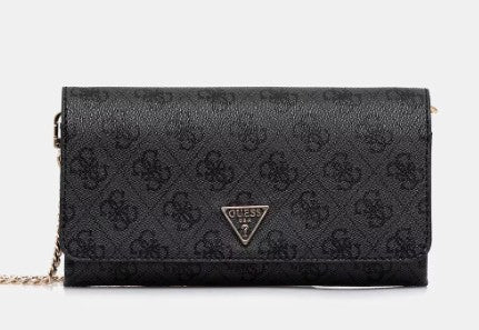 Guess Borsa a Tracolla Nera Logata