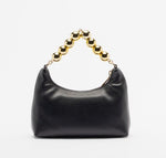 Love Moschino Borsa a mano/tracolla Nera con dettagli in oro