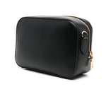 Love Moschino Borsa a tracolla Nera con dettagli in oro