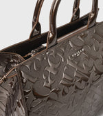 Gaelle Borsa a Mano Marrone Lucida