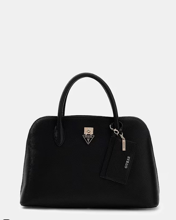 Guess Borsa A Mano Patsie Nera
