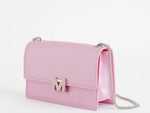 Marc ellis Borsa a Tracolla Flat Supermee M Cashmere Rose/Silver