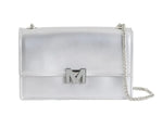 Marc ellis Borsa a Tracolla Flat Supermee M Silver