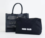 Marc Ellis Borsa a Mano Flat Sponge M Black/Light Gold
