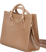 Marc ellis Borsa a Mano Flat Lively M Moka Mousse/ Light Gold