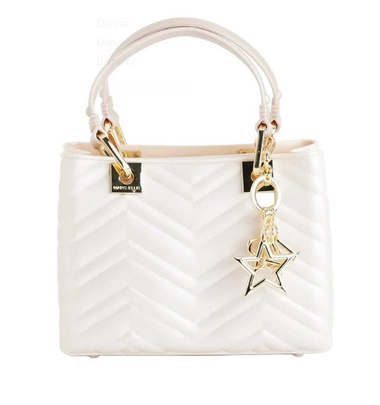 Marc Ellis Borsa A Mano Flat Krissy Wawe S Beige/Light Gold