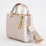 Marc Ellis Borsa a Mano Flat  Krissy M Light Tan/Light Gold