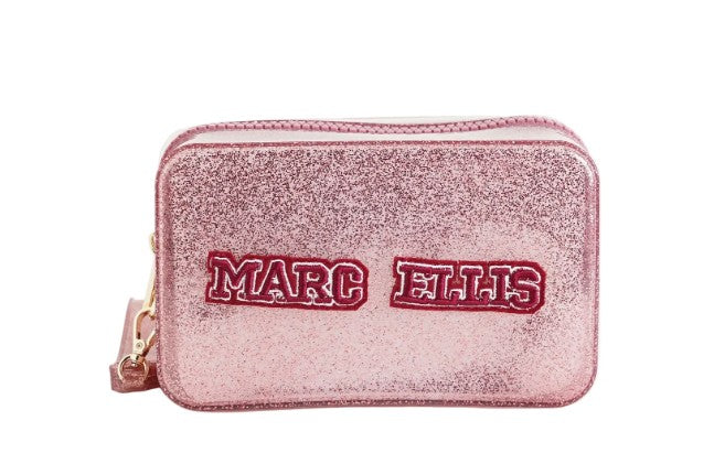 Marc ellis Borsa a Mano Flat Sponge Clutch S nude glitter/Light Gold