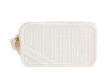 Marc ellis Borsa a Mano Flap Snap Grip Biege/Light Gold