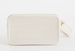 Marc ellis Borsa a Mano Flap Snap Grip Biege/Light Gold