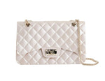 Marc ellis Borsa a Tracolla Flat Falcon M Light Tan/ Light Gold