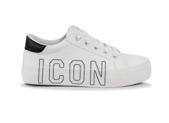 Icon Scarpe Bianche/Nero