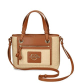 Love Moschino Borsa A Mano Rafia/cuoio