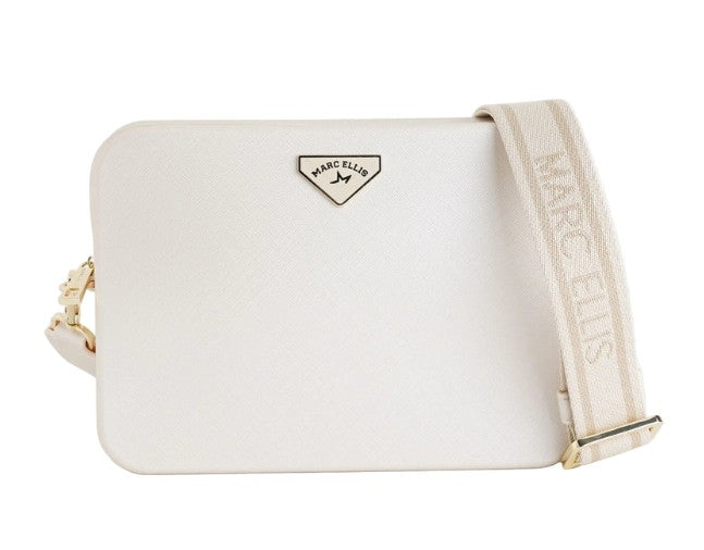 Marc Ellis Borsa a Tracolla Flat flowe Beige/Light Gold