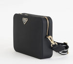 Marc Ellis Borsa a Tracolla Flat flowe Black/Light Gold