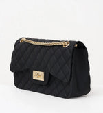 Marc Ellis Borsa a Tracolla Flat Falcon S Black/Light Gold