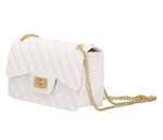 Marc Ellis Borsa a Tracolla Flat Falcon S Milk/Matt Gold