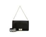 Marc ellis Borsa a Tracolla Flat M Black/Silver