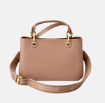 Marc Ellis Borsa a Mano Flat Kira Moka Mousse/Light Gold