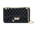 Marc Ellis Borsa a Tracolla Flat Basket Black/Light Gold