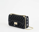 Marc Ellis Borsa a Tracolla Flat Basket Black/Light Gold