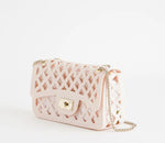 Marc Ellis Borsa a Tracolla Flat Basket Light Rose/Light Gold