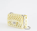 Marc Ellis Borsa a Tracolla Flat Basket Wax Yellow/Silver