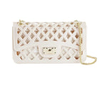 Marc Ellis Borsa a Tracolla Flat Basket Beige/Light Gold