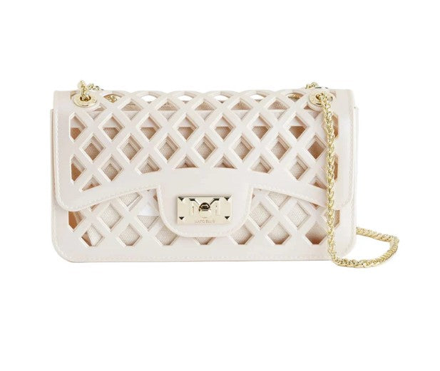 Marc Ellis Borsa a Tracolla Flat Basket Beige/Light Gold